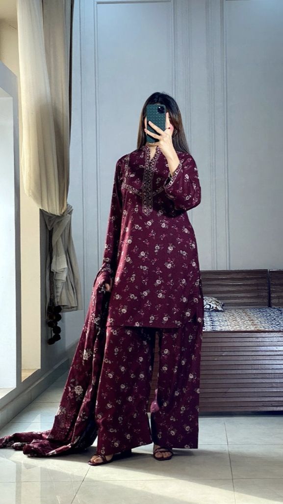 Summer printed lown 3pc